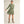 Olive Lace Trim Button Down Floral Dress
