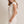 Cream Sleeveless Sweater Top Featuring Self-Tie scarf