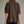Brown Short Sleeve Top w Split V-Neck & Contrast Stitch detail