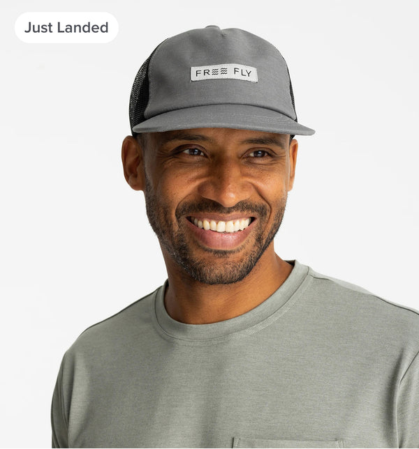 Reverb Packable Trucker Hat - Smoke
