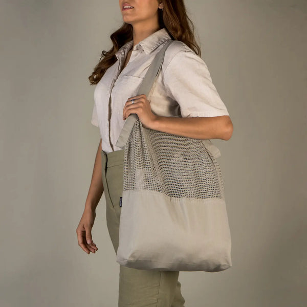 Dove Gray Mercado Tote Bag