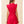 Fit and Flare Ruffled Notched Neck Mini Dress Red