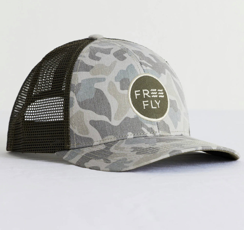 Camo Trucker Hat - Barrier Island Camo