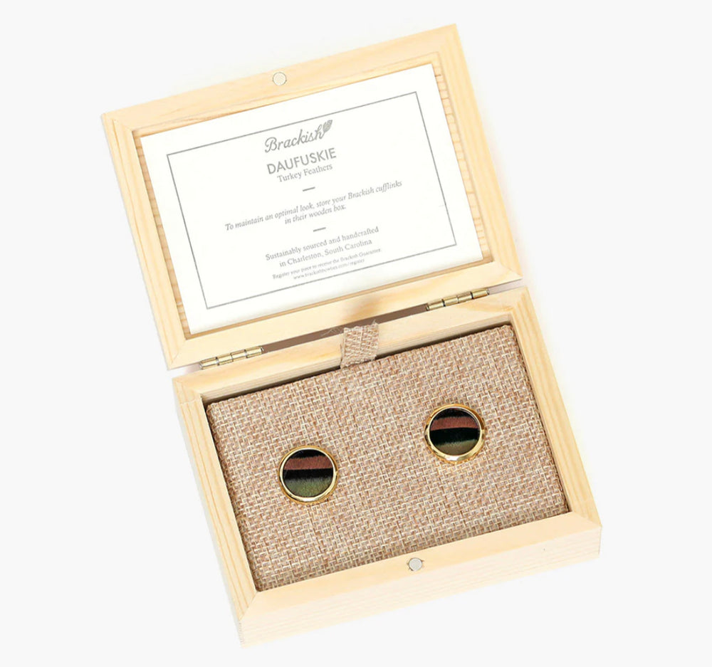 Daufuskie Gold Cufflink