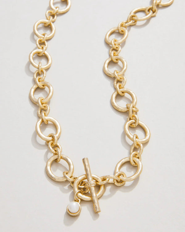 DeVaul Chain Toggle Necklace 18"