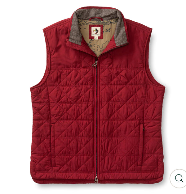 Fremont Sport Performance Quilted Vest - Deep Res
