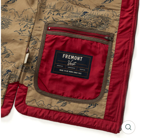 Fremont Sport Performance Quilted Vest - Deep Res