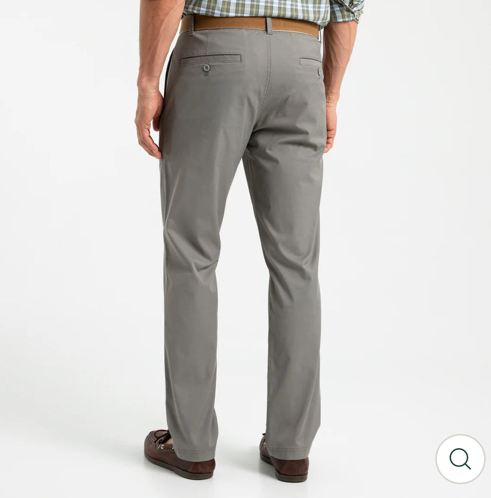 Harbor Performance Chino: Mist Grey