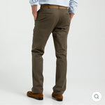 Classic Fit Gold School Chino: Dark Olive