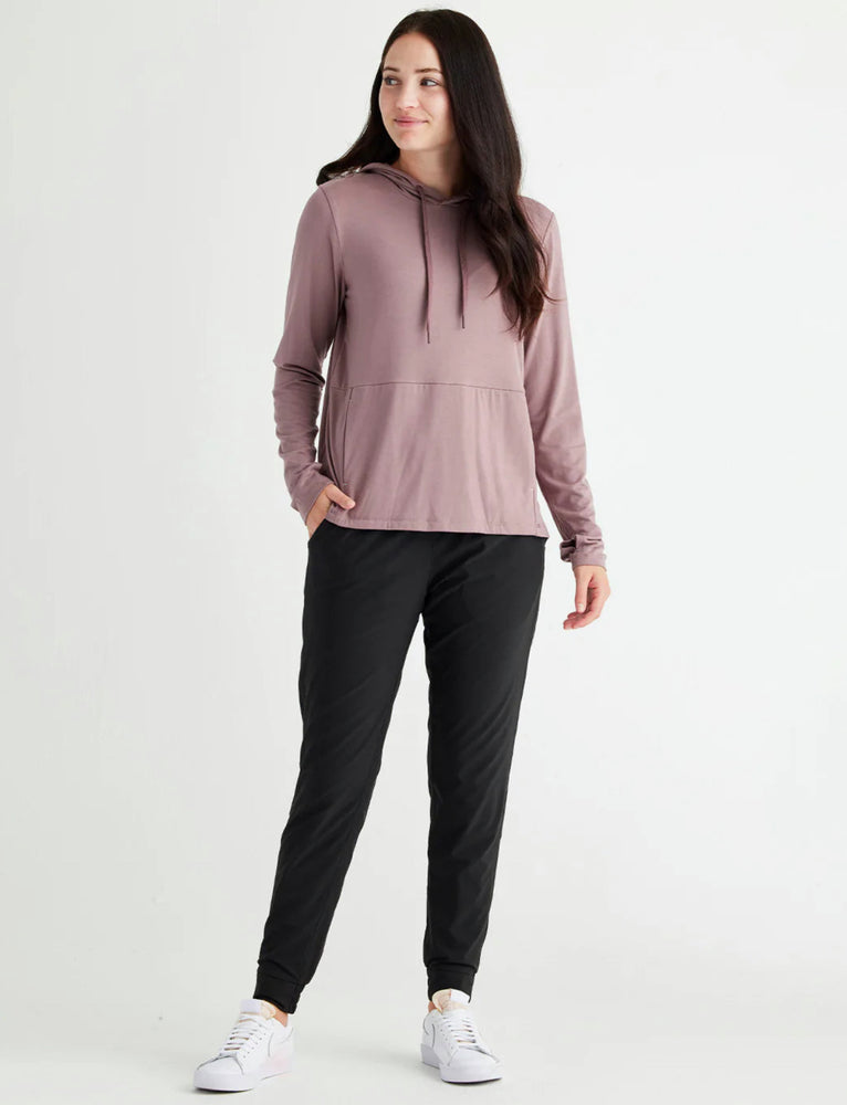 Women's Bamboo-Lined Breeze Pull-On Jogger: Black