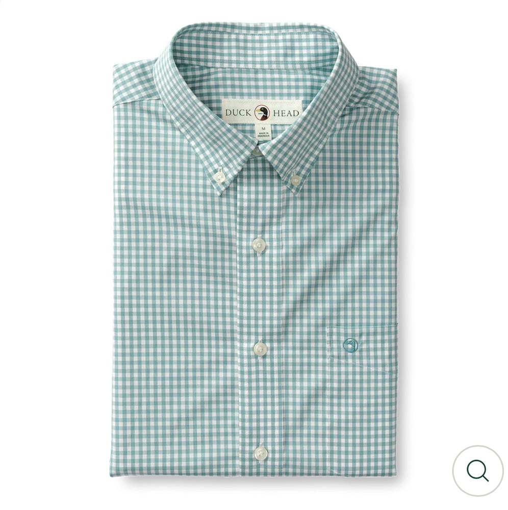 Performance Poplin Sport Shirt
Walton Gingham: Flint Blue