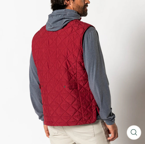 Fremont Sport Performance Quilted Vest - Deep Res