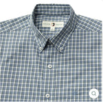 Performance Poplin Sport Shirt
Harrell Plaid: Stone Blue