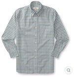 Cotton Oxford Sport Shirt
Dafton Plaid: Stone Blue