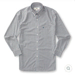 Performance Poplin Sport Shirt
Benton Plaid: Mirror Lake Blue