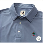 Hayes Performance Logo Polo - Tempest Blue