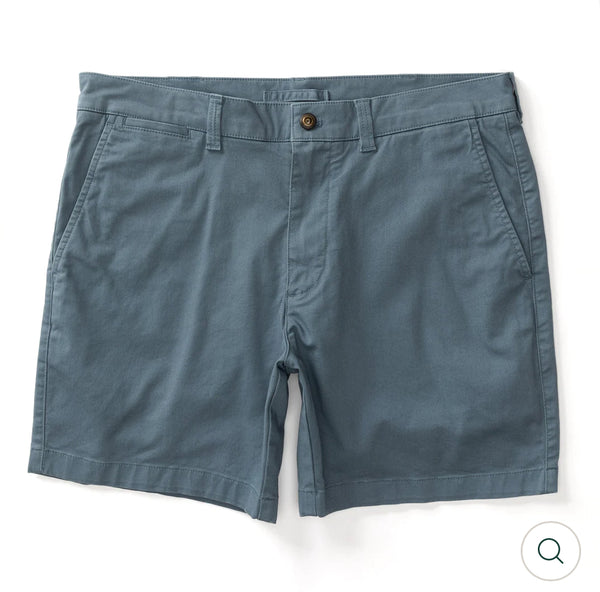 7" Gold School Chino Short: VINTAGE BLUE