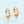 Sunrise Hoop Earrings 9mm