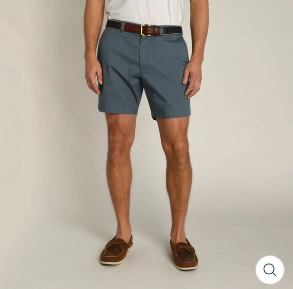7" Gold School Chino Short: VINTAGE BLUE