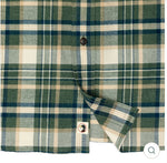 Cotton Flannel Sport Shirt
Stoker Plaid: Pine Green Heather