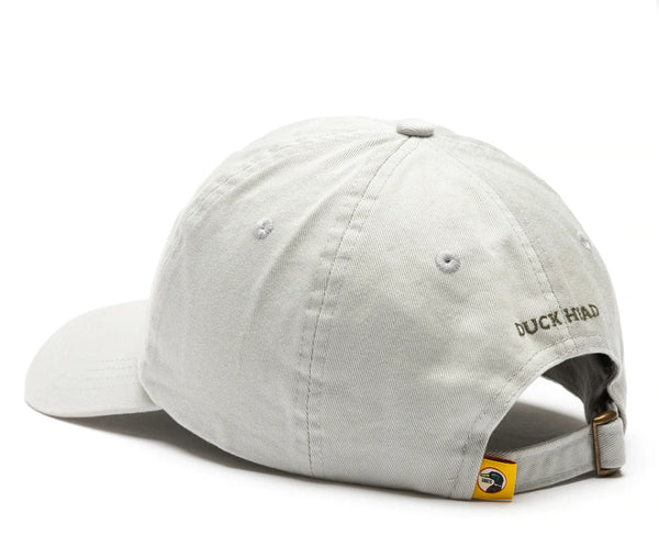 Circle Patch Twill Hat: Ash