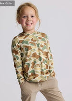 Toddler Bamboo Shade Hoodie: Vintage Camo