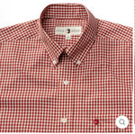 Performance Poplin Sport Shirt
Walton Gingham: Red Ochre