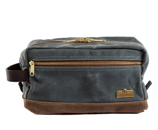 Waxed Canvas Dopp Kit