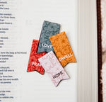 Dwell Magnetic Bookmark Set - Bright Floral