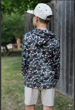 Youth Hoodie - Throwback Camo