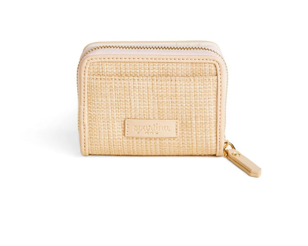 Boho Mini Zip Wallet Palm Tree