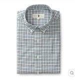 Cotton Oxford Sport Shirt
Dafton Plaid: Stone Blue