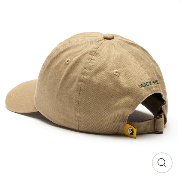 Circle Patch Twill Hat - Khaki