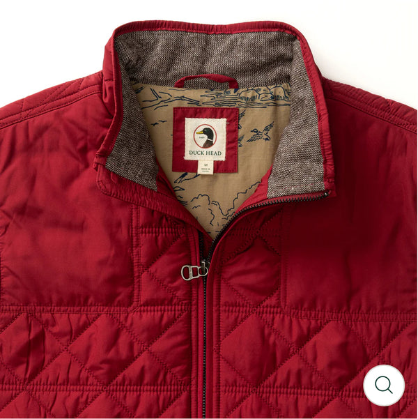 Fremont Sport Performance Quilted Vest - Deep Res
