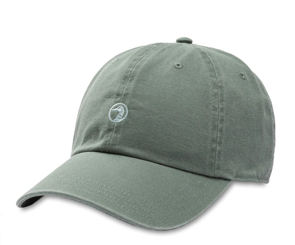 Embroidered Duck Twill Hat - Shadow Green