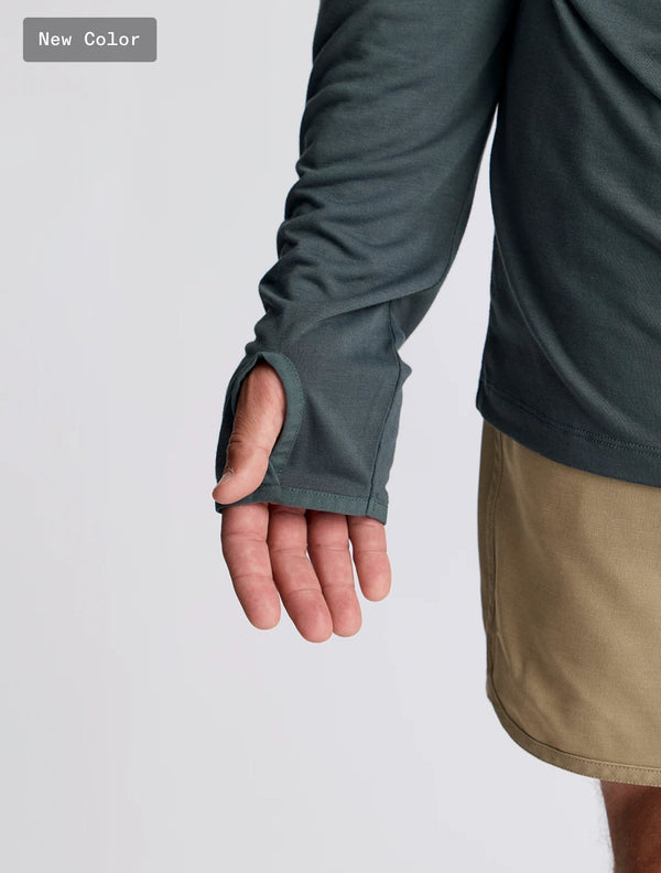 Men's Bamboo Lightweight Hoodie: Midnight