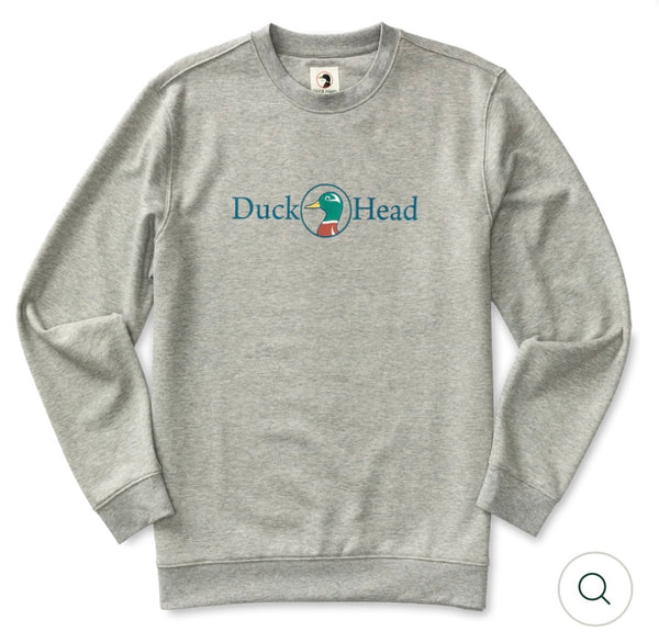 Vintage Logo Crewneck Sweatshirt - Heather Grey