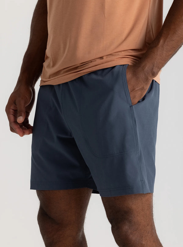 Men’s Lined Active Breeze Short 7” : Blue Dusk II