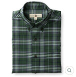 Cotton Flannel Sport Shirt
Lawrence Plaid - Cilantro
