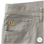 Pinpoint Canvas Five-Pocket - Limestone Gray