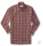 Cotton Poplin Sport Shirt
Watkins Plaid: Red Ochre