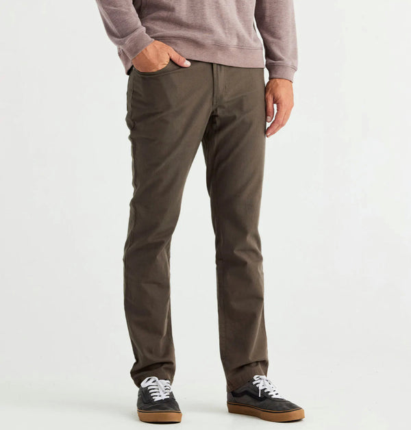 Men's Stretch Canvas 5 Pocket Pant - Tobacco