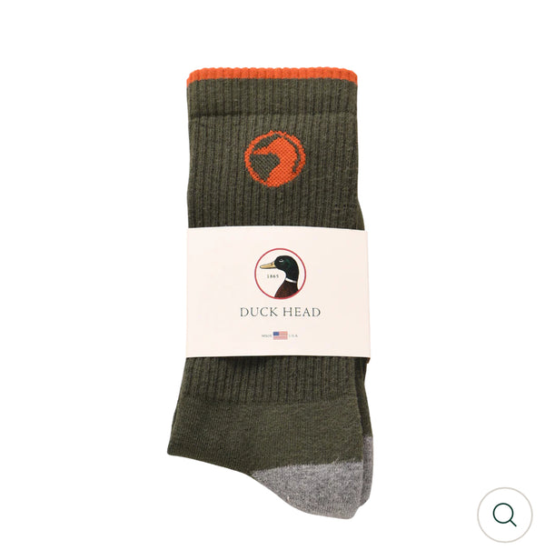 Logo Sock: Olive