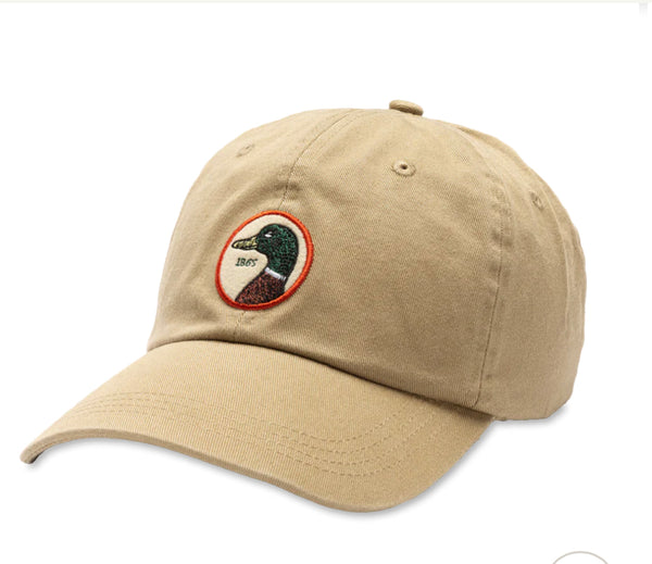 Circle Patch Twill Hat - Khaki