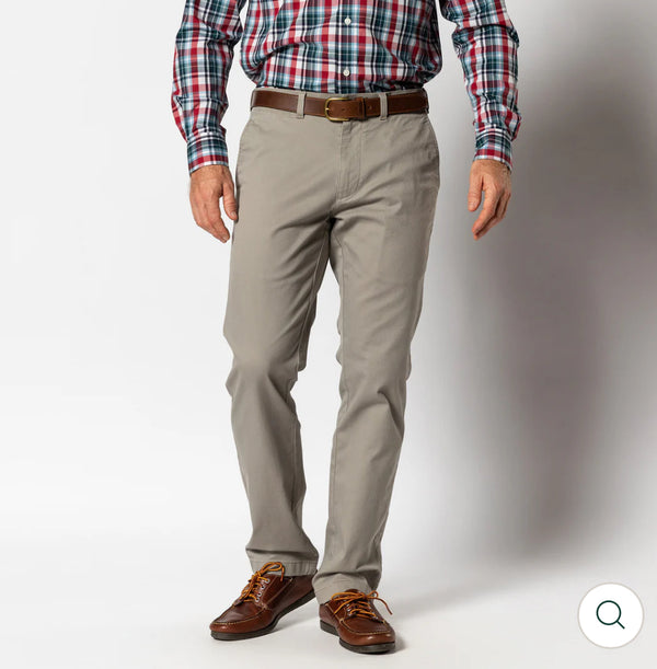 Classic Fit Gold School Chino - Placid Grey