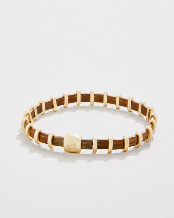 Lila Stretch Bracelet Bronze