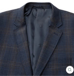 Brennan Plaid Sport Coat : Navy