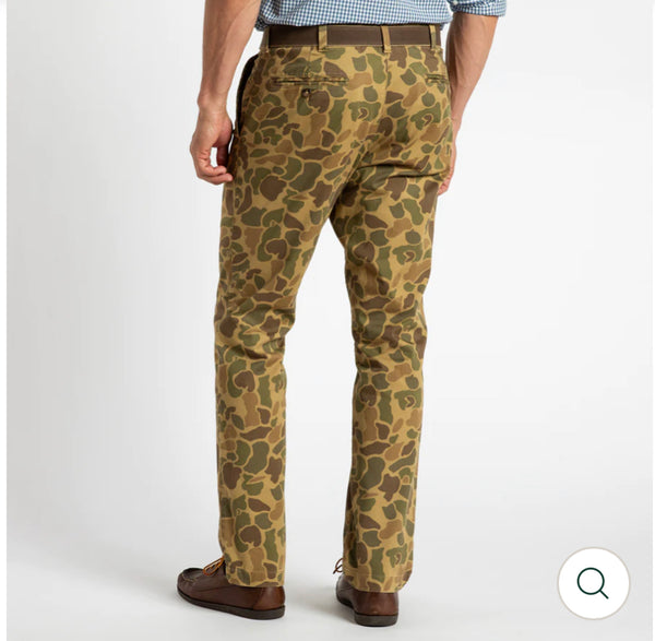 Classic Fit Gold School Chino - Camo