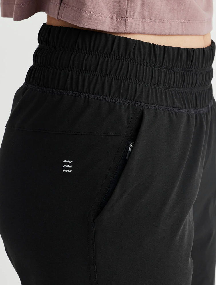 Women's Bamboo-Lined Breeze Pull-On Jogger: Black