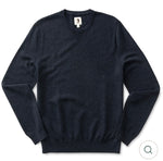 Henson Merino Crewneck Sweater - Navy